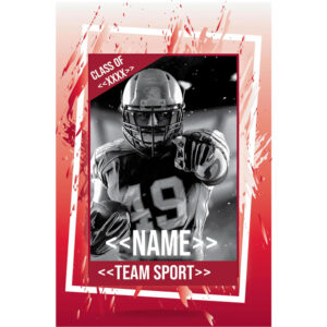 Football Player Poster